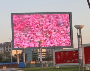 Wholesale IP65 DIP Full Color P10 Outdoor LED Screens Iron / Aluminum Cabinet 960*960mm from china suppliers