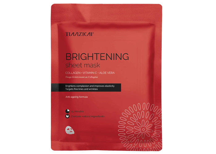Wholesale Instant Brighten And Tighten Sheet Facial Mask With Vitamin C To Renew Skin from china suppliers