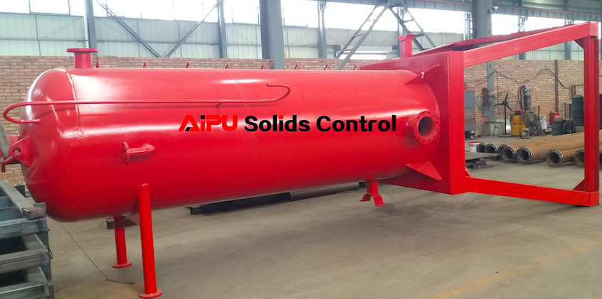 Wholesale Solids control mud gas separator poor boy at oilfield for sale from china suppliers
