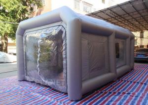 Wholesale Portable Waterproof Inflatable Car Paint Spray Booth With Cotton Filter from china suppliers