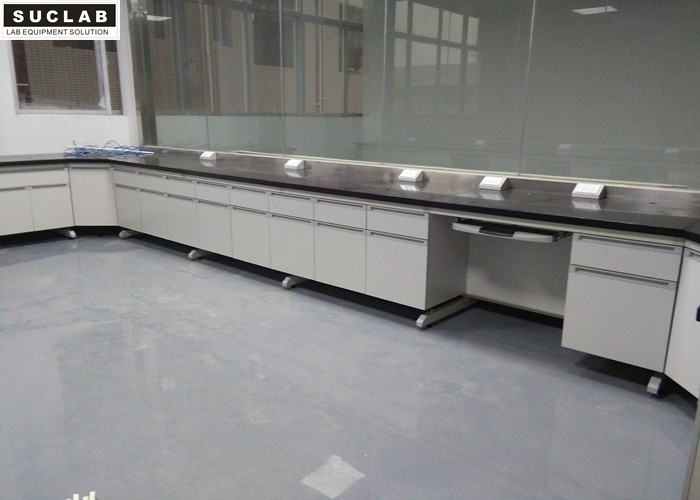 Wholesale Steel And Wood School Science Laboratory Furniture Black Marble Countertop Type from china suppliers