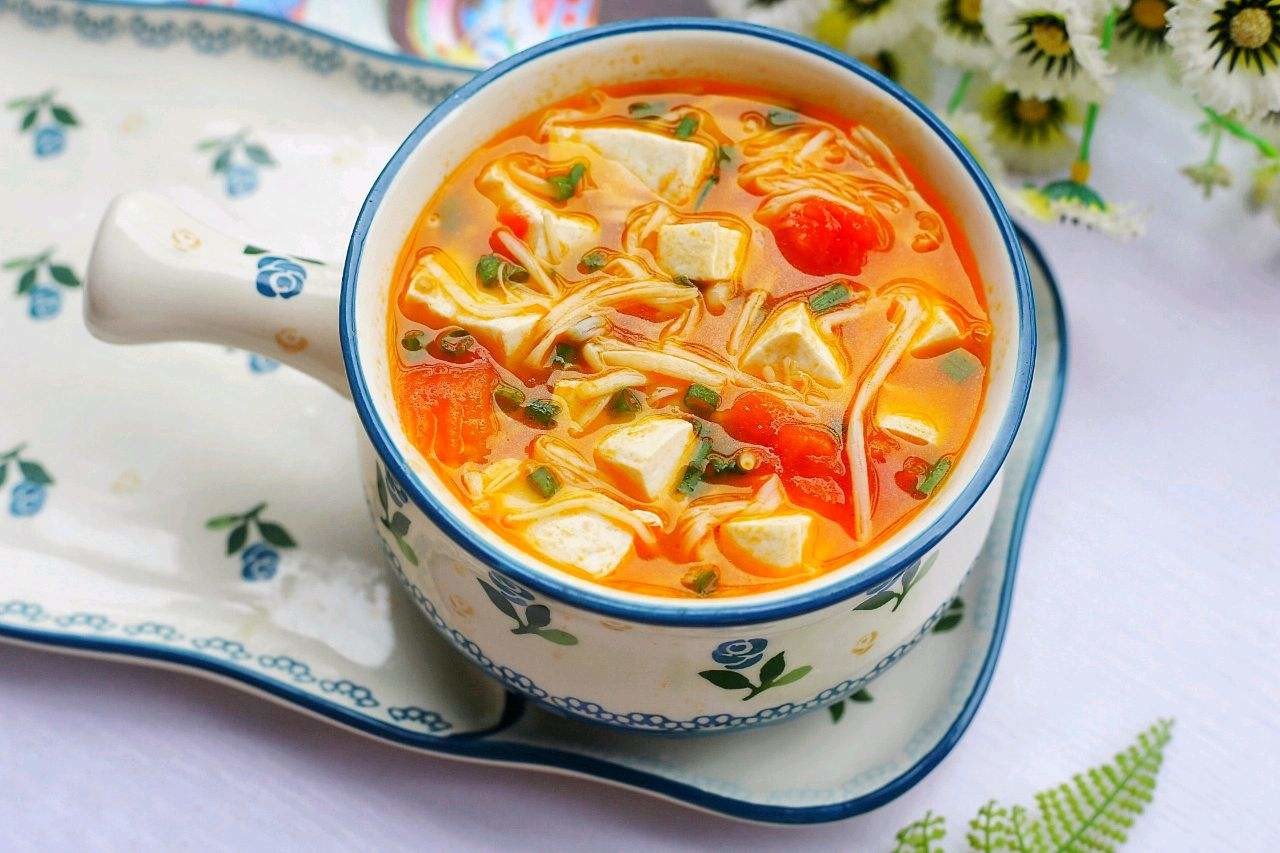 Wholesale Tomato Tofu Mushroom Soup Instant Packets That Restore Good Taste from china suppliers