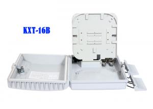 Wholesale 2 Into 16 Out Overhead Fiber Optic Distribution Box Splicing Black Holding Pole Gray from china suppliers