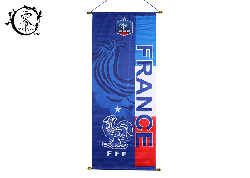 France National Soccer Team Digitally Printed Flags Picture