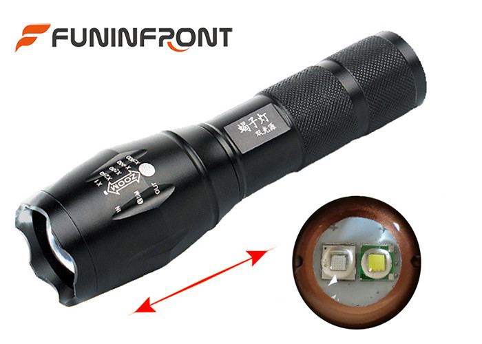 Wholesale 10W 395NM UV LED Flashlight with CREE T6 LEDs Adjustable Focus for Night Fishing from china suppliers