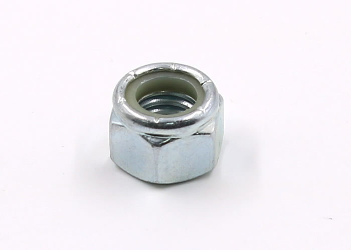 Wholesale M3-M48 Galvanized Grade-6 DIN985 Prevailing-Torque Hexagon Thin Nuts with Nylon Insert from china suppliers