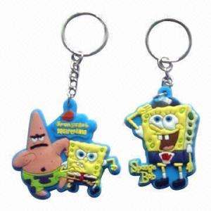 Wholesale 3D Soft PVC Keychains, Suitable for Promotional Gifts, Customized Logos and Designs Accepted from china suppliers