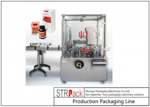 Wholesale Intelligent Bottle Cartoning Machine / Carton Box Packing Machine Speed Up To 120 BPM from china suppliers