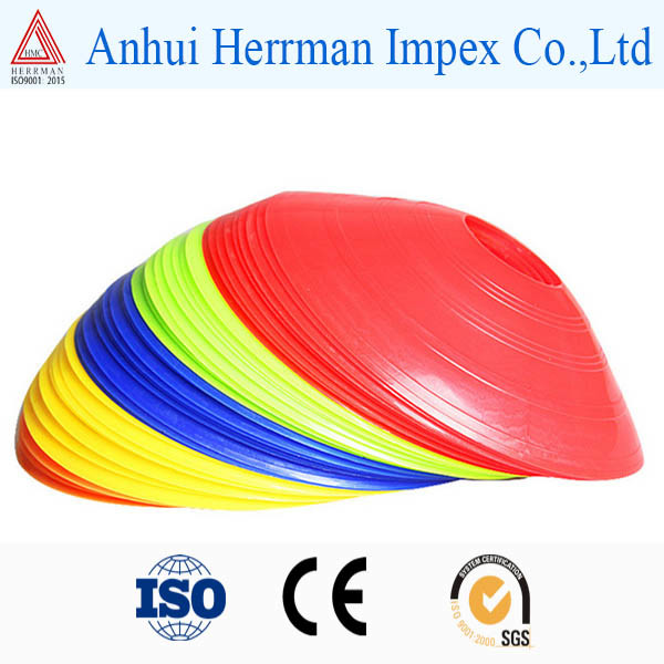 Wholesale 2 Inch PE Plastic Sport Soccer Markers Football Training Disc Soccer Agility Cones from china suppliers