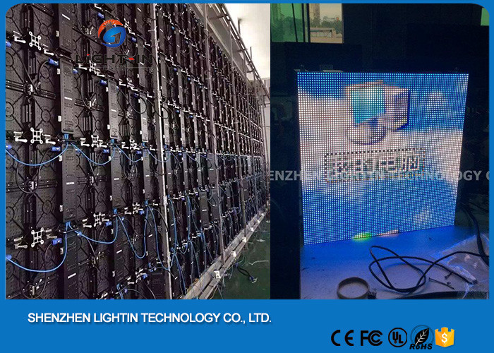 Wholesale P4.81 Rental Outdoor Led Video Display Screens 500mm x 500mm Die - cast Cabinet from china suppliers
