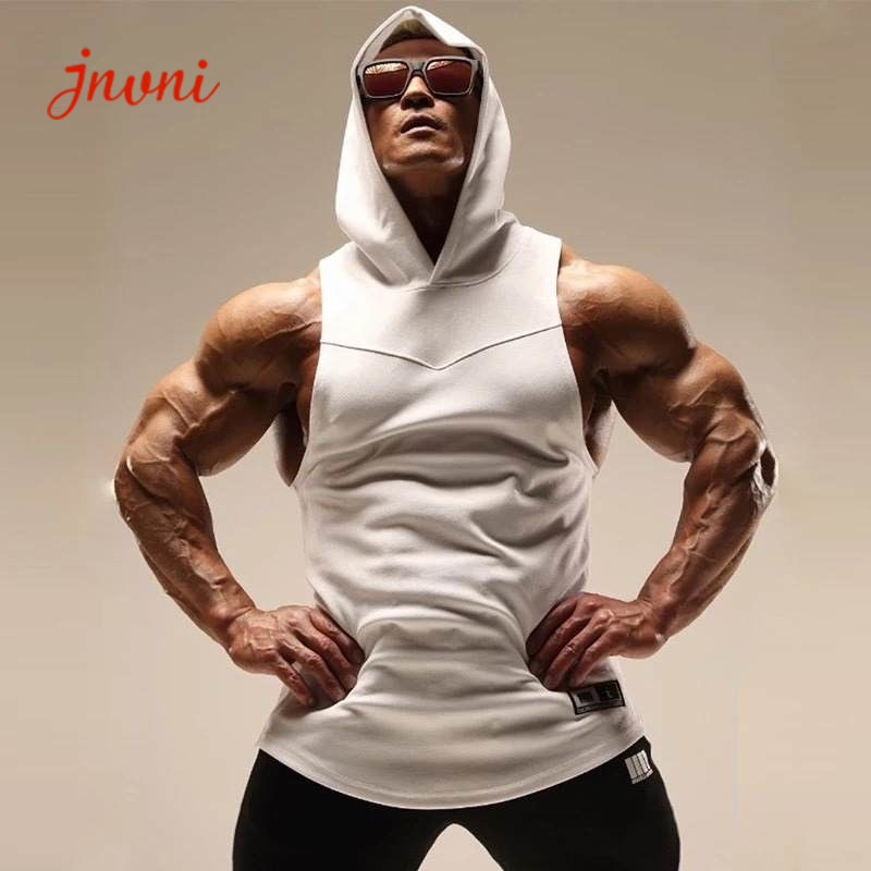 Buy cheap Men'S Bodybuilding Muscle Cut Off T Shirt Sleeveless Gym Hoodies from wholesalers