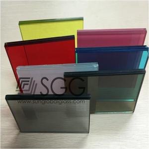 Wholesale 1.14mm PVB Laminated Glass Clear Bronze Euro Gray F Green Ford Blue Dark Gray Dark Green D from china suppliers