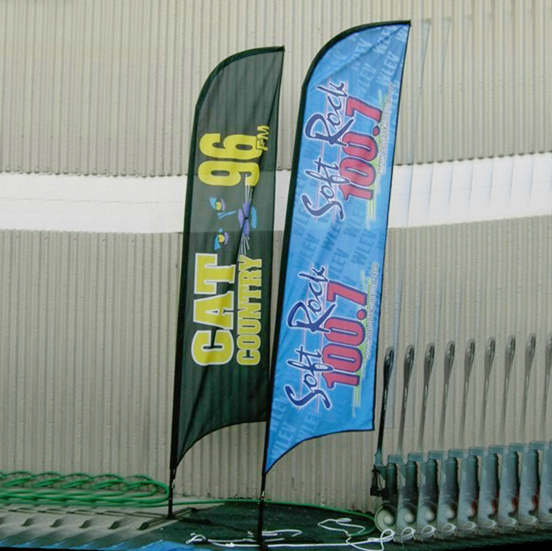 Wholesale Advertising Feather Flags , outdoor Flying banners for Tradeshow from china suppliers