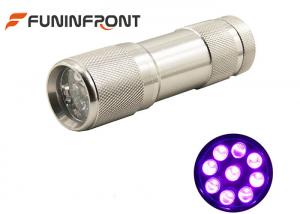 Wholesale MINI Portable 395nm UV LED Flashlight Works with 3*aaa Battery Currency Detector from china suppliers