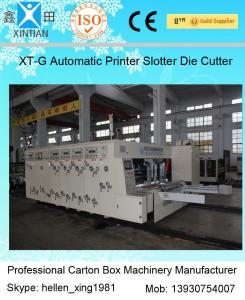 Wholesale Smooth Running Automatic Cartoning Machine Carton Flexo Printer Slotter Die Cutter from china suppliers