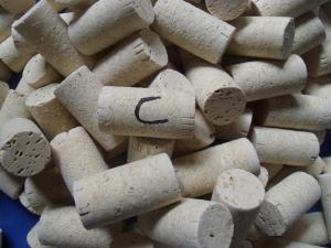 Wholesale C Grade 1+1 Wine Cork Stopper & Champagne Cork 24*44MM with Fine Grain Agglomerated Cork Material from china suppliers
