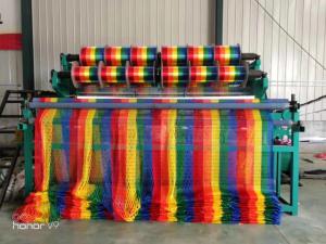 Wholesale Knotless Rashal Loom Warp Knitting Machine For Safety Climbing Webbing Cargo Net from china suppliers