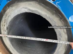 Wholesale Anti-Wear Cast Stone Lined Steel Pipe from china suppliers