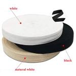 1 inch Wide Flat Cotton Herringbone Cords for Knit Sewing Natural Cotton Stripes