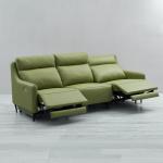 Italian Minimalist Leather Smart Sofa Living Room Straight Row irst-Class