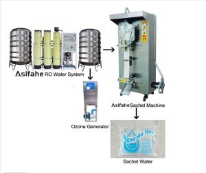Wholesale RO Liquid Packaging Machine Hot Selling Africa Drinking Water Pouch Packing Machine from china suppliers