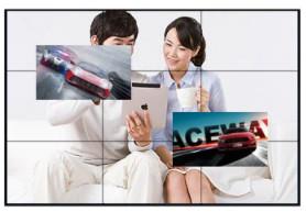 Wholesale 4K TFT 55in 240VAC LCD Video Wall Display 350cd/m2 from china suppliers