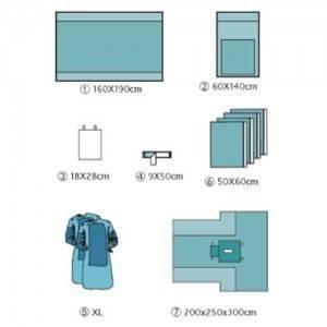 Wholesale EO Sterilized Disposable Surgical Pack Disposable Laparoscopy Pack from china suppliers