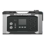 1500w Portable Solar Electric Generator Ac 220v Dc 12v 5v Usb Emergency Power