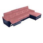 Italian-Style Sofa Cinema Living Room Minimalist Combination First Layer Cowhide