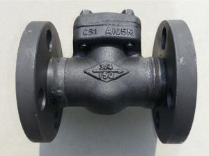 Wholesale 1/2 inch - 2 inch Forged Steel Check Valve , Class 150 / 800 / 900 / 1500 from china suppliers
