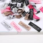 Clothes Label Custom Garment Woven Label Clothing Golden Label