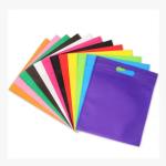 Ultrasonic D Cut Non Woven Carry Bags Machine , T Shirt Non Woven Bags