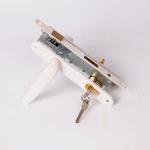China factory wholesale price aluminum plastic door lock plastic steel door lock