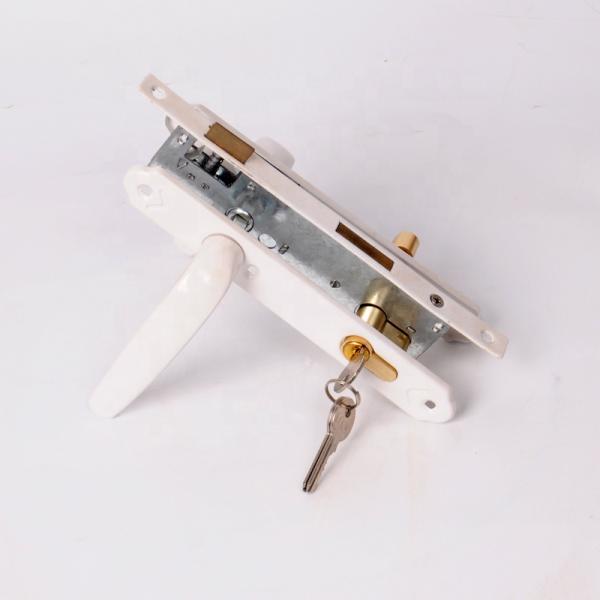 China factory wholesale price aluminum plastic door lock plastic steel door lock