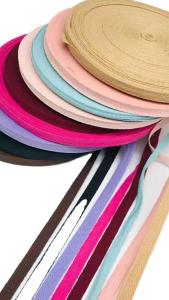 Wholesale Factory wholesale double sided herringbone polypropylene organic cotton twill tape nylon webbing for custom belt from china suppliers