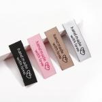 2020 hot sale Reflective Color Customized Logo for T-shirt garment sewing Tag