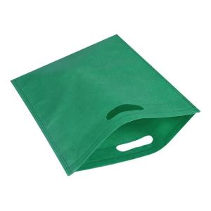 Wholesale Low Price Wholesale Custom Logo Eco-Friendly D-Cut Non Woven Flat Bag from china suppliers