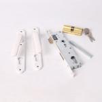 China factory wholesale price aluminum plastic door lock plastic steel door lock