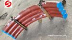 Ceramic lined elbow