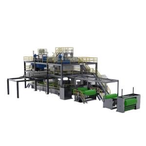 Wholesale Pla / Petnon Woven Making Machine , Disposable Protective Clothing Non Woven Production Line from china suppliers