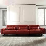 Light Luxury Leather Soft Sofa Space Capsule Cinema Sofa Living Room Combination