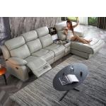 Leather Smart Sofa Capsule Home Theater Living Room Simple L-Shaped Corner Sofa