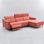 Italian Minimalist Living Room Combination Fabric Sofa High-Quality L-Shaped