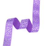 lot hot silver flowers printed grosgrain ribbons cartoon ribbon DIY handmade