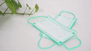 Wholesale Yellow 4 Ply Disposable Face Masks Disposable Breathing Mask Cotton Ear Loops from china suppliers
