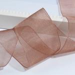 Good Quality Celebrate It Gift Organza Ribbon With Satin Edge For Packing