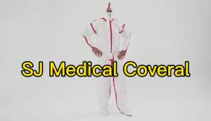 Wholesale Front Zipper White Hooded Coveralls SMS Water Resistant Disposable Coveralls from china suppliers