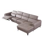 Italian Leather Sofa Multifunctional Electric Corner Sofa Electric Space Capsule