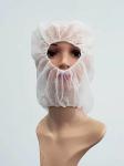 Non Woven Disposable Hood Cover Hooded Face Covering Surgical Consumables
