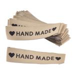 High quality cloth brand label clothing line label gold metallic woven label